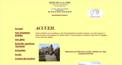 Desktop Screenshot of gitelalande.com